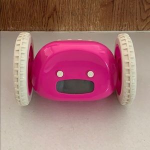 Pink alarm clock